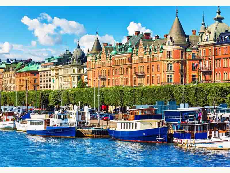 Купить оптом Алмазная мозаика 30*40 см «Яркий Стокгольм» (полн. заполн., без подр.) в Луганске