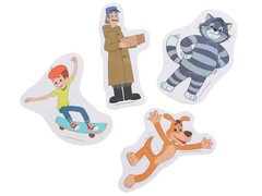 82260 [] Макси-пазлы "Простоквашино" 4 пазла