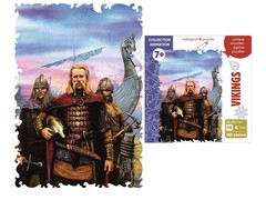 82284 [MPZCA15-M] Пазлы деревянные "Викинги" 197 дет. 20х28,7 см