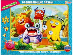82308 [] Развивающий пазл. Монстрики
