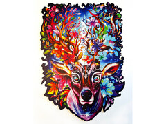 Пазлы деревянные «Лесной олень» 300 деталей 28 х 40 см