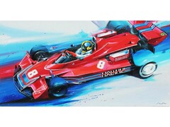 82317 [MPZCT20-M] Пазлы деревянные «Гоночный автомобиль» 80 деталей 28 х 14 см