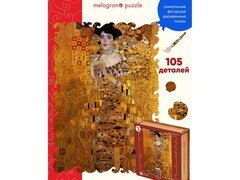82319 [MPZCAR11-M] Пазлы деревянные Густав Климт. «Портрет Адели Блох-Бауэр I» 105 деталей 20 х 28,7 см