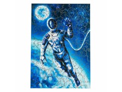 82321 [MPZCSP1-M] Пазлы деревянные «Космонавт» 130 деталей 20 х 29 см