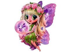 82322 [MPZCA46-M] Пазлы деревянные «Лесная фея» 50 деталей 22 х 28 см