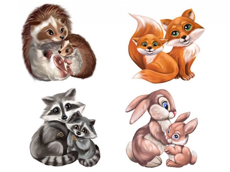 Купить оптом Пазлы деревянные «Лес» 4 пазла по 4 детали 15 х 15 см в Луганске