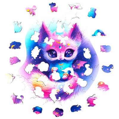 Деревянные пазлы