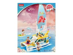 82412 [M38-B0867] Конструктор "Парусник" 301 дет. в кор. M38-B0867