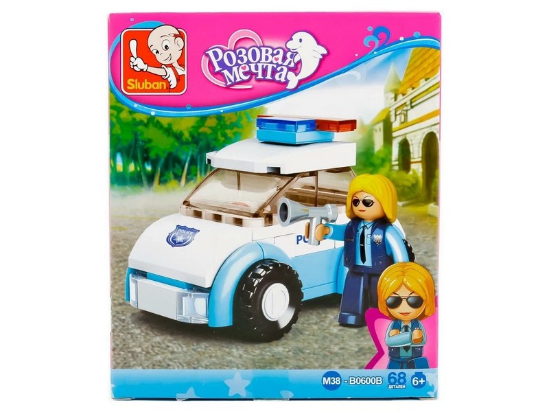 Купить оптом Конструктор "Полиция" 68 дет. в кор. M38-B0600B в Луганске