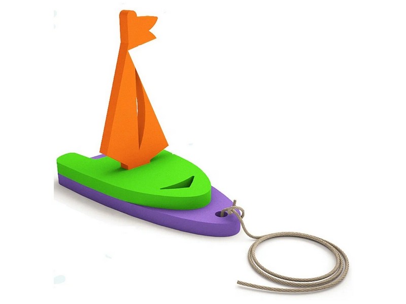 Купить оптом Конструктор изолон "Парусник" 3 эл. в пак. 03-022 в Луганске