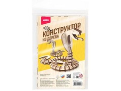 82424 [Фн-053] Конструктор из дерева "Змея"