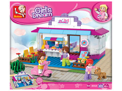 82427 [M38-B0528] Конструктор "Кафе-бар с напитками" 226 дет. M38-B0528