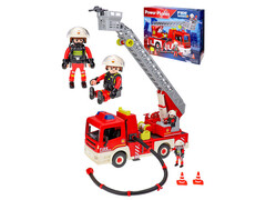 82438 [Y26934003] Конструктор на бат. "Пожарные" (свет, звук) в кор. Y26934003