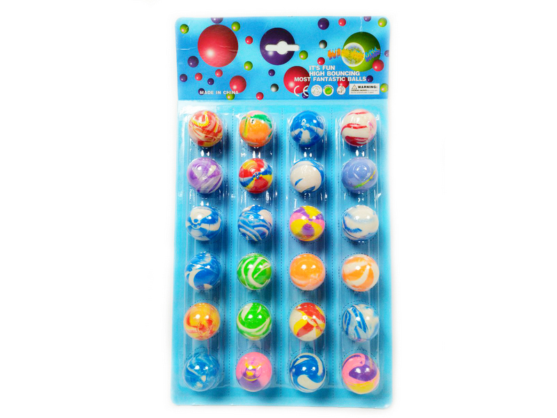 Купить оптом Набор попрыгунчиков на планшете 24 шт d=3 см 939A-19 в Луганске