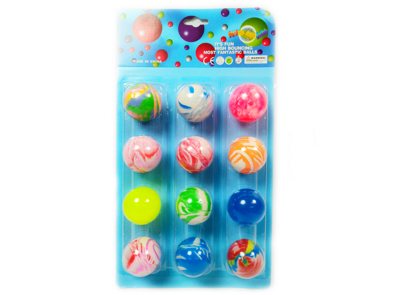 Купить оптом Набор попрыгунчиков на планшете 12 шт d=4 см 939A-14 в Луганске