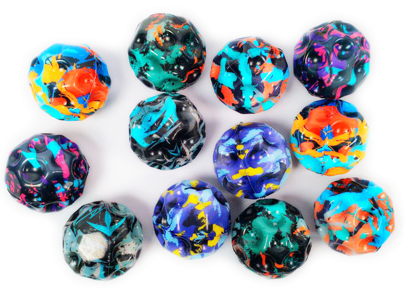 Купить оптом Мяч фомовый «Метеорит» 6 см (12шт/уп) T03-600 в Луганске