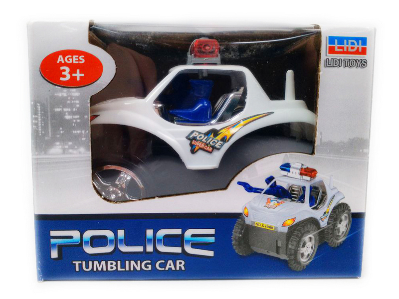 Купить оптом Перевертыш «Полиция» на бат. 12*9*9 см в кор. 6288B в Луганске