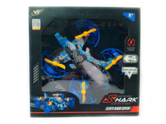 Машина на бат. «Акула» (свет, звук, пропеллеры) 28*28*8 см в кор. 655-32