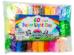 82485 [NT005] Пластилин суперлегкий 36 цветов NT005