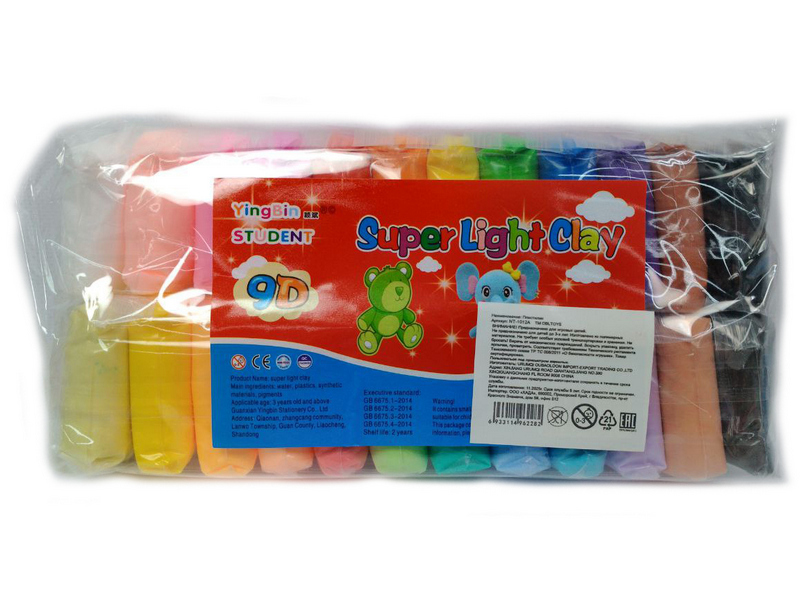 Купить оптом Пластилин суперлегкий 24 цвета NT-1012A в Луганске