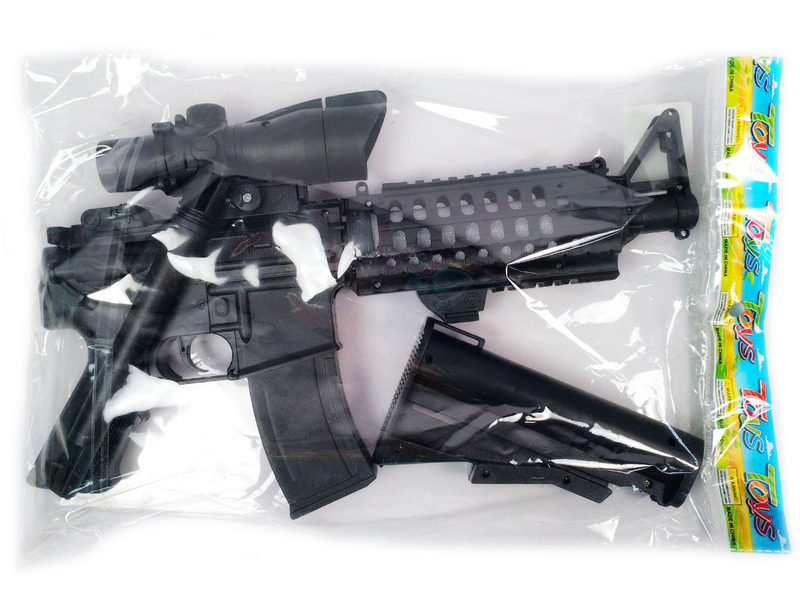 Купить оптом Автомат на бат. (свет, звук) 43*27*3 см в пак. DL-5503 в Луганске