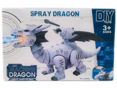 Дракон на бат. (свет, звук, пар, стреляет копьями) 28*18*10 см в кор. 22858B