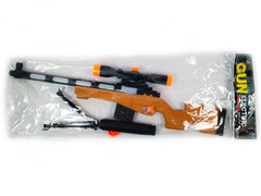 Автомат на бат. (свет, звук) 75 см в пак. 7511-1