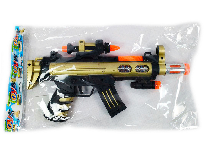 Купить оптом Автомат на бат. (свет, звук) 32 см в пак. BL2303 в Луганске