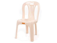 82541 [07466] Детский стул №1 335х315х560 мм кремовый
