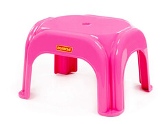 82544 [07473] Детский табурет №1 315х262х195 мм малиновый