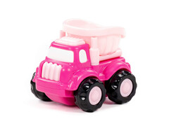 82547 [88772] Автомобиль-самосвал "Оскар" 10 см инерц. розовый в пакете
