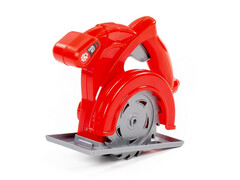 82579 [90430] Пила циркулярная 18 см красная в пакете