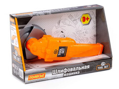 82584 [92137] Шлифовальная машинка оранжевая в коробке