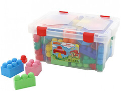 82627 [50595] Конструктор "Великан" 74 эл. в контейнере