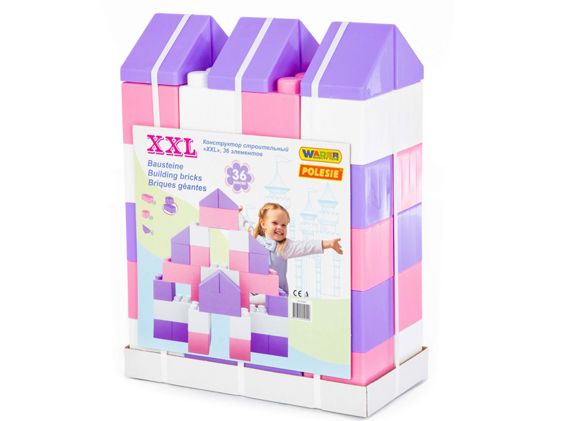 Купить оптом Конструктор строительный "XXL" 36 эл. (v2) в Луганске
