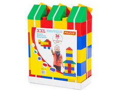 82633 [68026] Конструктор строительный "XXL" 36 элементов + соединитель 30 эл.