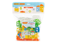 82641 [53725] Конструктор "Построй свой город" 61 эл. в пакете