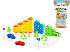 82647 [53732] Конструктор "Построй свой город" 92 эл. в пакете