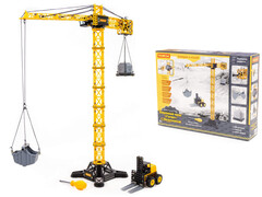 82668 [09255] Конструктор "Башенный кран "Гигант" с погрузчиком" 588 эл. в коробке