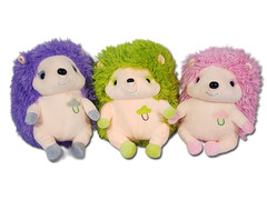 82681 [1541-188/35] Ежик пушистый цветной 1541-188/35