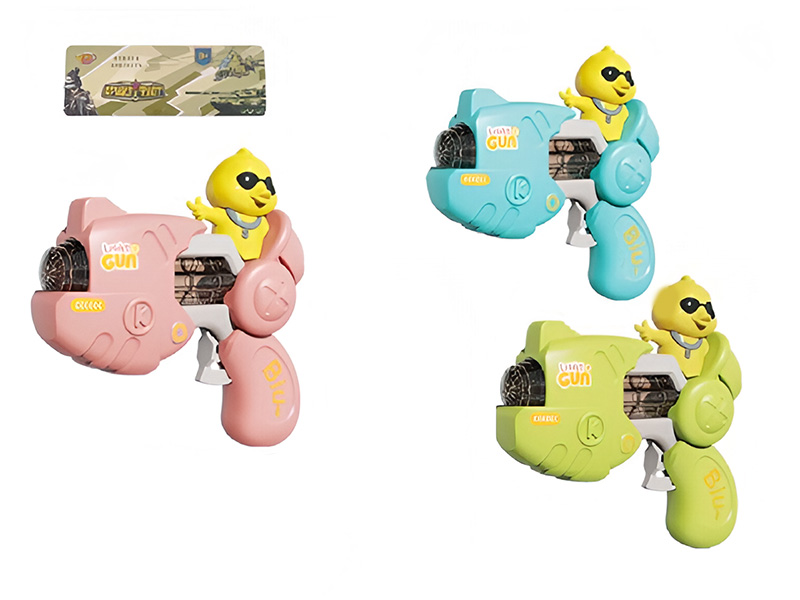 Купить оптом Бластер на бат. 12 см (свет, звук) в пак. M1662-3 в Луганске