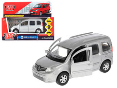 82727 [KANGOO-SL] Технопарк. Машина "Renault Kangoo" металл. инерц. 12 см (открыв. двери) серебро в кор.