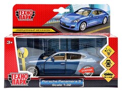 Технопарк. Машина «Porsche Panamera» металл. инерц. 15,5 см (свет, звук, открыв. двери)