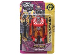 82792 [ST0147789L-R] Робот-трансформер "Супербот" 18 см красный на планшете ST0147789L-R