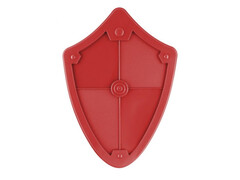 Щит красный 32*23 см 56010