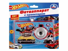 82842 [HT1432-R6] Фотоаппарат-проектор "Хот Вилс" 10*7 см 8 слайдов на блистере HT1432-R6