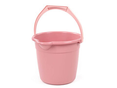 83026 [04908] Ведро со сливом 10 л бледно-коралловое