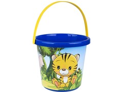 83033 [И-2802] Ведро №8 с карт. Дикие животные 0,85 л