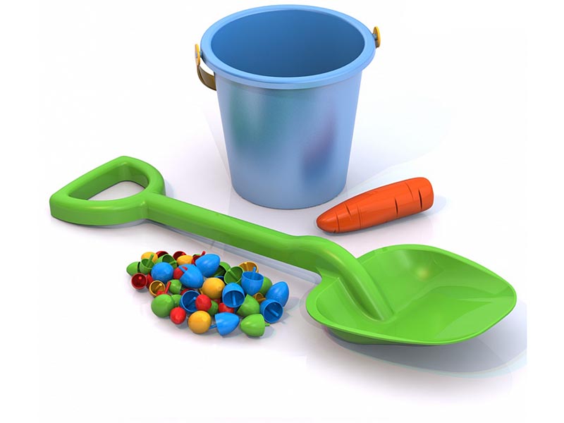 Купить оптом Набор для лепки снеговика: лопата, ведро, фишки в Луганске