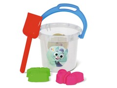 83065 [01881] Песочный набор «Цветняшки» (ведро 1,4 л, совок 21 см, 2 формочки)